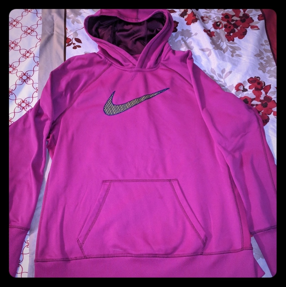 Purple Nike Hoodie